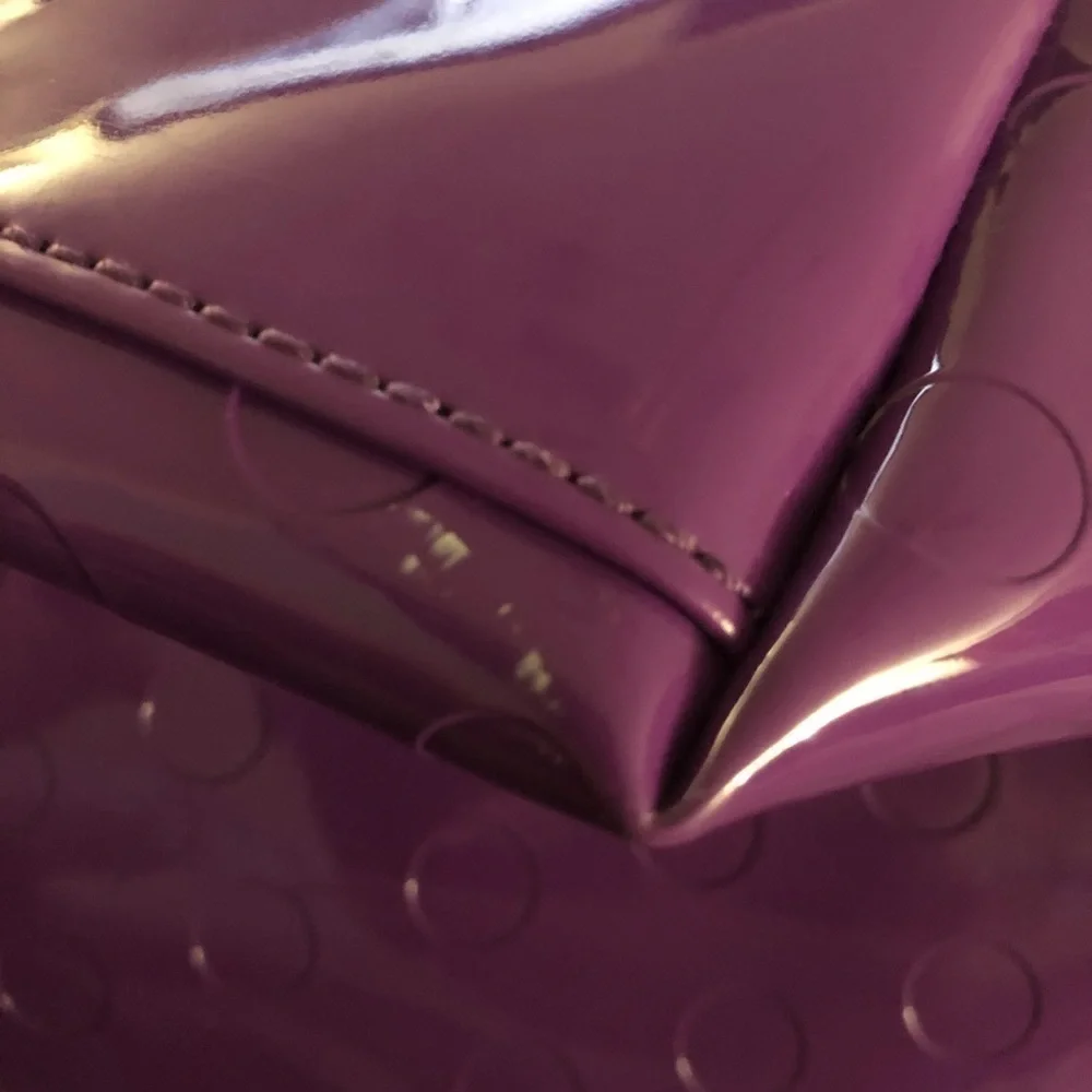 Kate Spade Sophie Camellia Street tote purple